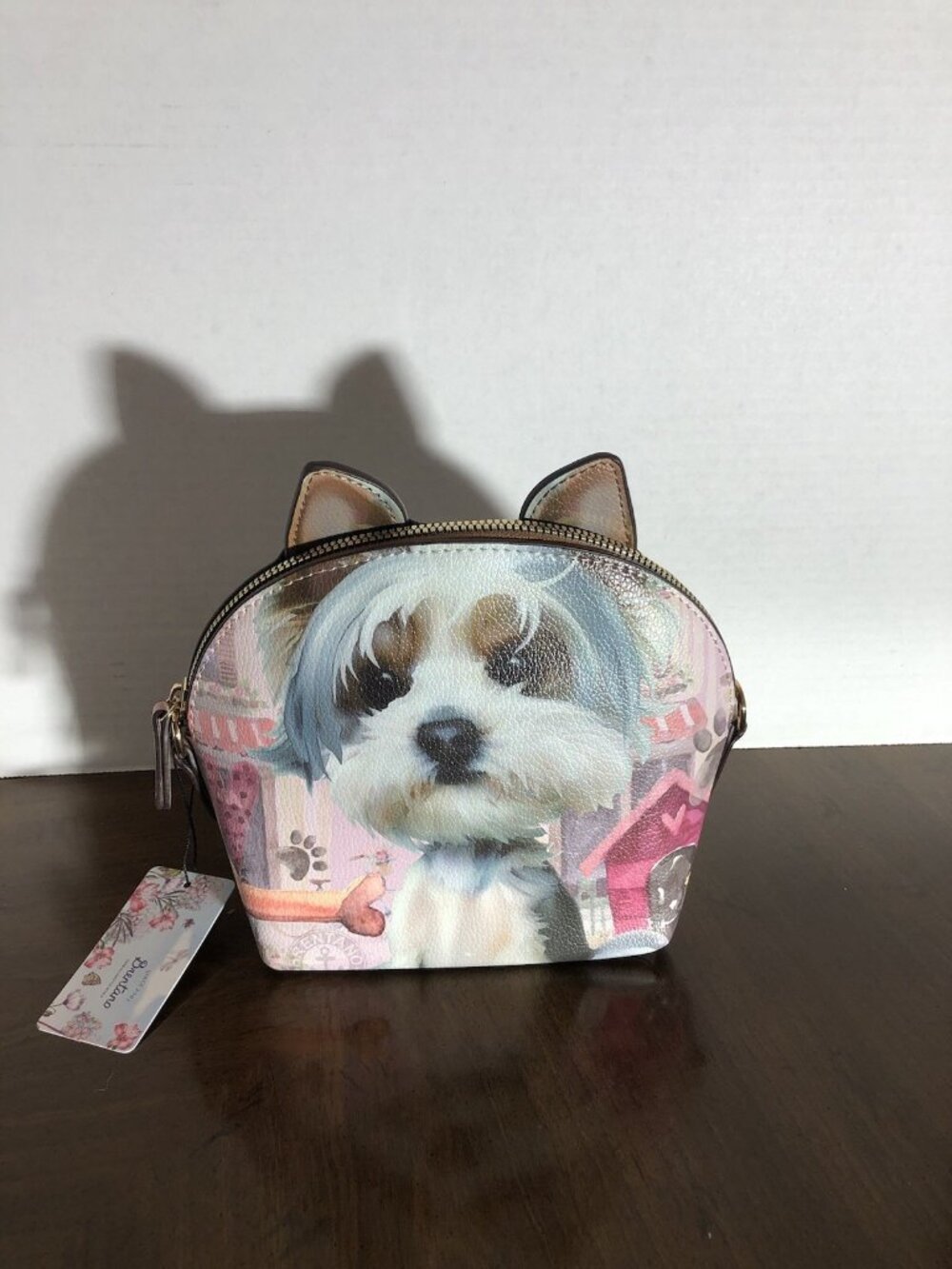 Brentano Cozy Yorkie Bag 6.5” x 6” x 3.5”